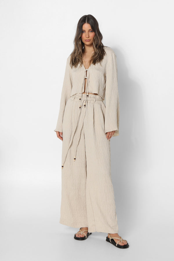 ZANA PANTS - STONE