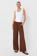ZENI PANTS - CHOC