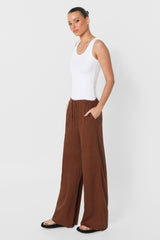 ZENI PANTS - CHOC