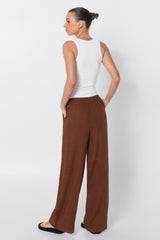 ZENI PANTS - CHOC