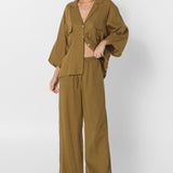 ZENI PANTS - OLIVE