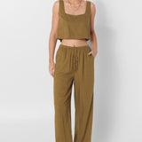 ZENI PANTS - OLIVE