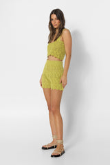 ZURI CROCHET TOP - CITRUS