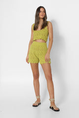 ZURI CROCHET TOP - CITRUS