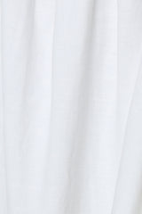 CONSTANCE MINI DRESS - WHITE