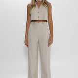 SIANNA PANTS - STONE