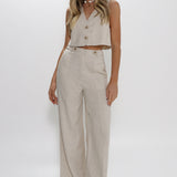 SIANNA PANTS - STONE