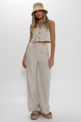 SIANNA PANTS - STONE