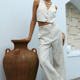 SIANNA PANTS - STONE