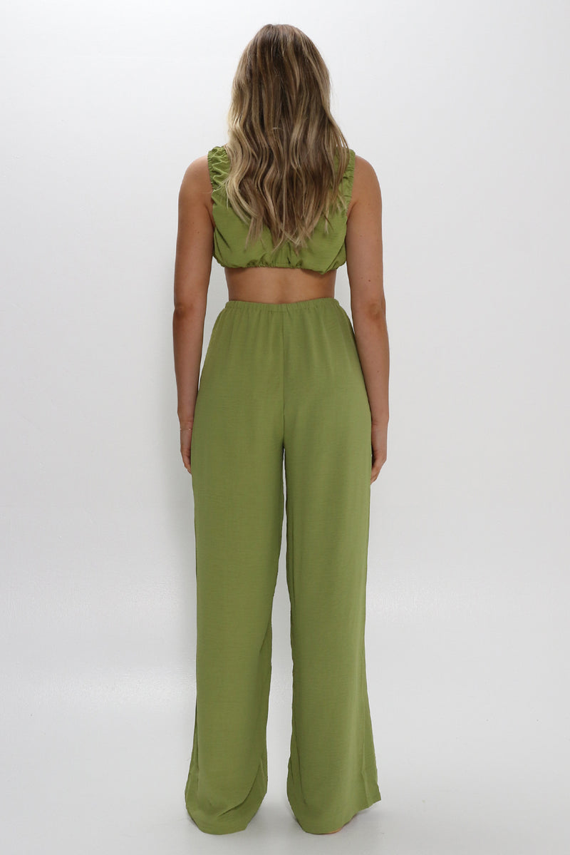 ZENI PANTS - GREEN